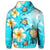 Hawaiian Turtle Plumeria Ocean Hoodie - Polynesian Pride