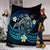 Hawaii Turtle Plumeria Polynesian Premium Blankets - Mela Style - AH - Polynesian Pride