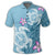 Hawaii Turtle Plumeria Polynesian Simple Polo Shirt - Polynesian Pride