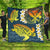 Hawaii Turtle Plumerian Polynesian Premium Quilts - Sease Style - ver 2 - AH Black - Polynesian Pride