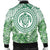 Hawaii Turtle Polyneian Palm Tree Leaf Bomber Jacket - AH - Polynesian Pride