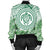 Hawaii Turtle Polyneian Palm Tree Leaf Bomber Jacket - AH - Polynesian Pride