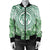 Hawaii Turtle Polyneian Palm Tree Leaf Bomber Jacket - AH - Polynesian Pride