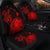 Hawaii Turtle Polynesian Map Plumeria Car Seat Covers Red - AH - Polynesian Pride