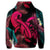 Hawaiian Turtle Polynesian Tropical Hoodie Ghia Style Pink - Polynesian Pride