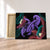 Hawaii Turtle Polynesian Tropical Canvas - Ghia Style Purple - AH Canvas Poly-cotton - Polynesian Pride