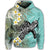 Hawaiian Turtle Sea Plumeria Hoodie - Polynesian Pride