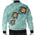 Hawaii Turtle Swimming Tribal Polynesian Bomber Jacket - AH - Min Style - Polynesian Pride