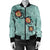 Hawaii Turtle Swimming Tribal Polynesian Bomber Jacket - AH - Min Style - Polynesian Pride