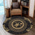 Hawaii Turtle Tradition Round Carpet - AH - Polynesian Pride