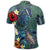 Hawaii Turtle Tropical Art Polo Shirt Hela Style - Polynesian Pride