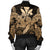 Hawaii Turtle Wave Polynesian Bomber Jacket - Hey Style Gold - AH - Polynesian Pride