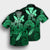 Hawaii Turtle Wave Polynesian Hawaiian Shirt - Hey Style Green Pastel - AH - Polynesian Pride