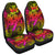 Hawaii Turtle Wave Polynesian Car Seat Covers - Hey Style Pinky - AH Universal Fit Black - Polynesian Pride