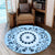 Hawaii Underwater Pattern Round Carpet - AH - Polynesian Pride