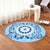 Hawaii Underwater Pattern Round Carpet - AH - Polynesian Pride