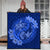 Hawaii Yin Yang Turtle Shark Hibiscus Plumeria Premium Quilts - Blue - AH - Polynesian Pride