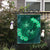 Hawaii Yin Yang Turtle Shark Hibiscus Plumeria Flag - Green - AH - Polynesian Pride