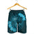 Hawaii Yin Yang Turtle Shark Hibiscus Plumeria Men's Shorts - Pastel - AH - Polynesian Pride