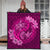 Hawaii Yin Yang Turtle Shark Hibiscus Plumeria Premium Quilts - Pink - AH - Polynesian Pride