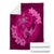 Hawaii Yin Yang Turtle Shark Hibiscus Plumeria Premium Blankets - Pink - AH - Polynesian Pride