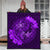 Hawaii Yin Yang Turtle Shark Hibiscus Plumeria Premium Quilts - Purple - AH - Polynesian Pride