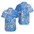 Federated States of Micronesia Kosrae State Matching Dress and Hawaiian Shirt Polynesian Flower Tribal LT9 - Polynesian Pride