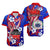 Special Samoa FAST Party Matching Dress and Hawaiian Shirt Tribal Samoan Hibiscus Design LT9 - Polynesian Pride