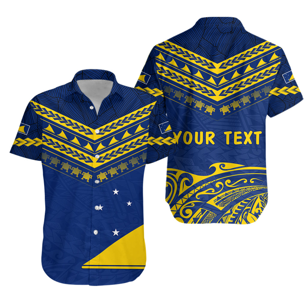 (Custom Personalised) Tokelau Rugby Hawaiian Shirt Impressive Sport LT13 Unisex Blue - Polynesian Pride