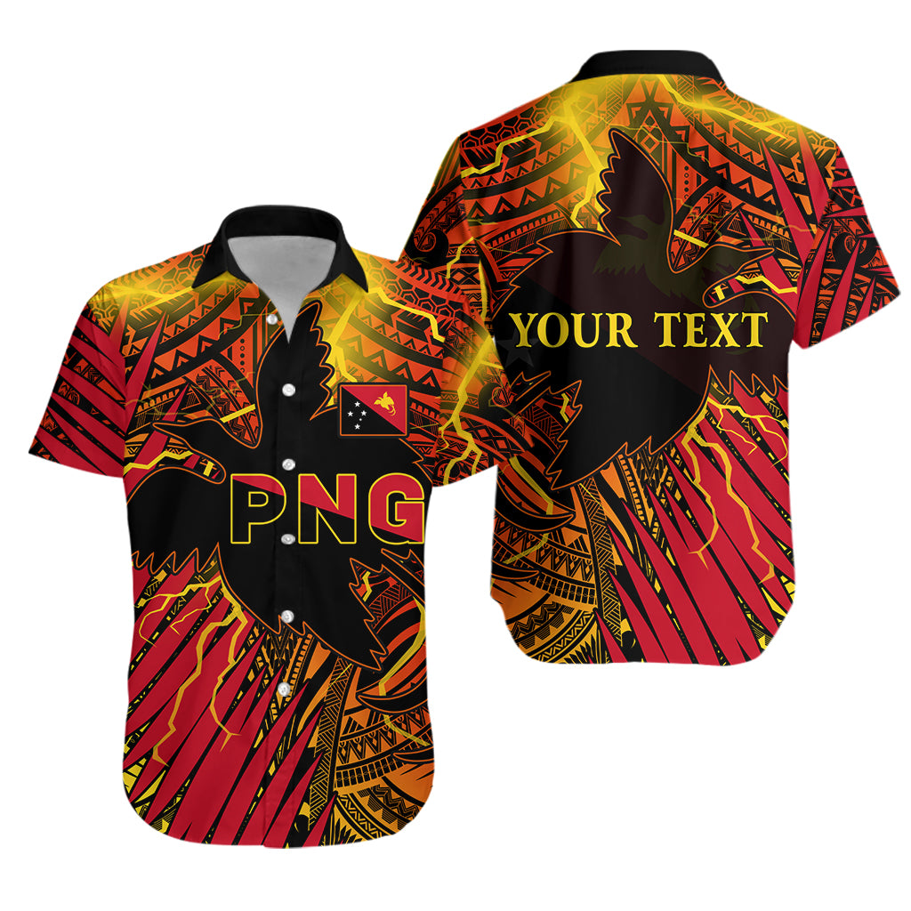 (Custom Personalised) Papua New Guinea Hawaiian Shirt Style Stalwart Polynesian LT13 Unisex Black - Polynesian Pride