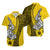 Hawaiian Shark Polynesian Matching Dress and Hawaiian Shirt Vibe Yellow Style LT6 - Polynesian Pride