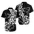 Polynesian Valentine Matching Dress and Hawaiian Shirt Hibiscus Flowers White Style LT6 - Polynesian Pride