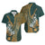 Hawaiian Shark Polynesian Matching Dress and Hawaiian Shirt Vibe Green Style LT6 - Polynesian Pride