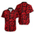 Polynesian Matching Tropical Outfits For Couples Red LT6 - Polynesian Pride