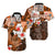 (Custom Personalised) Hammerhead shark Hawaiian Shirt Hawaii Style Orange LT6 Unisex Orange - Polynesian Pride