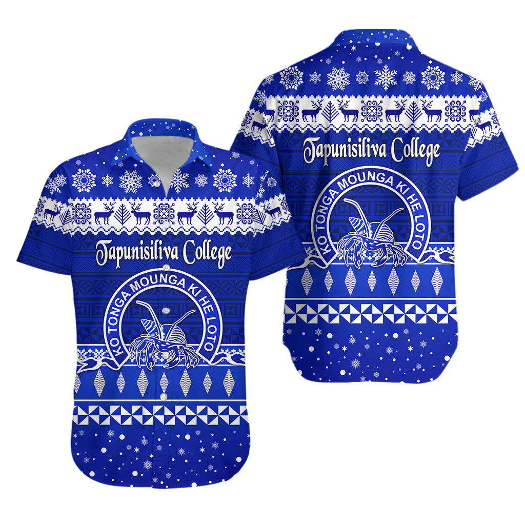 Tapunisiliva College Christmas Hawaiian Shirt Simple Style LT8 - Polynesian Pride