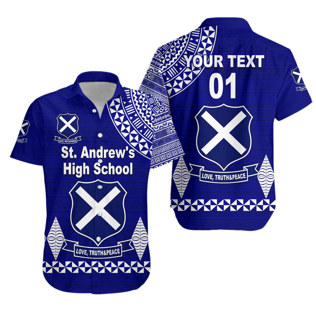 (Custom Personalised) St. Andrew's High School Hawaiian Shirt Simple Style LT8 - Polynesian Pride