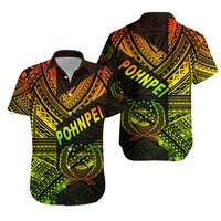 FSM Pohnpei Hawaiian Shirt Original Style - Reggae LT8 Unisex Reggae - Polynesian Pride
