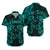 (Custom Personalised) Gemini Zodiac Polynesian Hawaiian Shirt Unique Style - Turquoise LT8 - Polynesian Pride