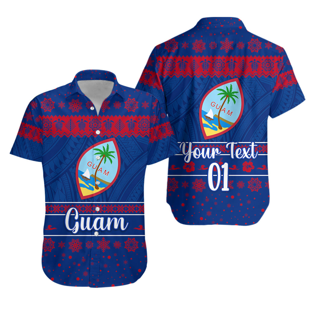 (Custom Personalised) Guam Christmas Hawaiian Shirt Simple Style LT8 - Polynesian Pride