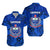 Samoa Manu Hawaiian Shirt Rugby Unique Style - Full Blue LT8 - Polynesian Pride