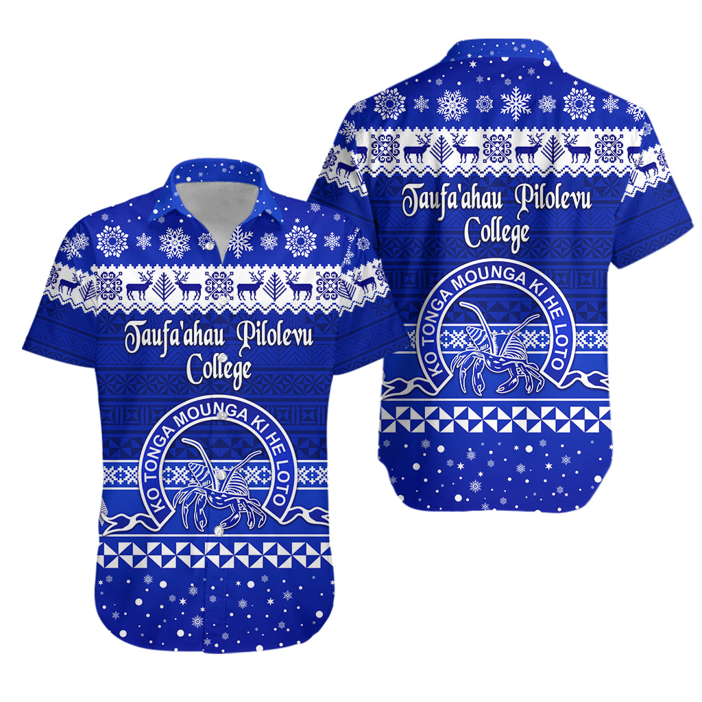 Taufa'ahau Pilolevu College Christmas Hawaiian Shirt Simple Style LT8 - Polynesian Pride