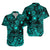 Hawaii Surfing Polynesian Hawaiian Shirt Unique Style - Turquoise LT8 - Polynesian Pride