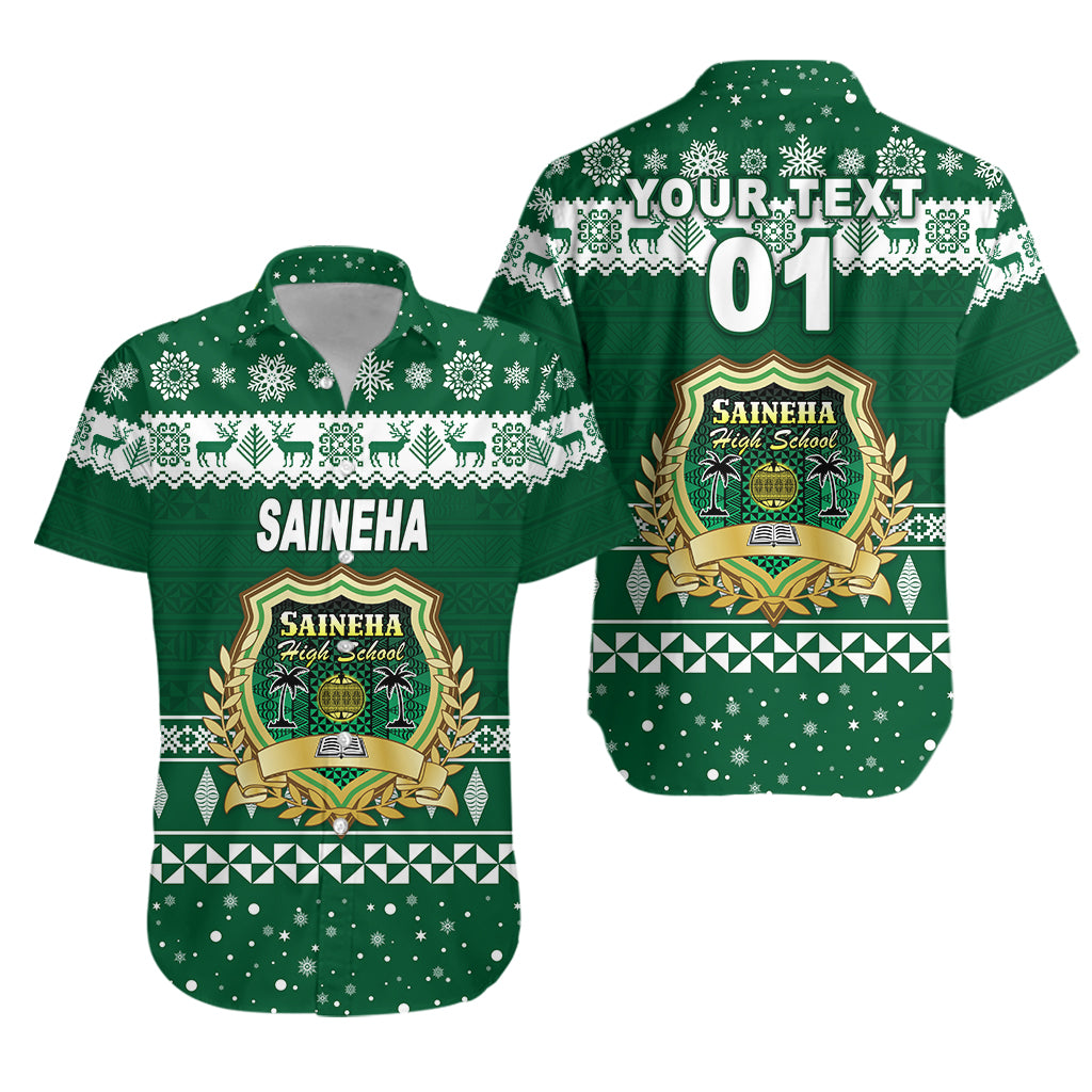 (Custom Personalised) Saineha High School Christmas Hawaiian Shirt Simple Style LT8 - Polynesian Pride