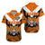 Papua New Guinea Lae Snax Tigers Hawaiian Shirt Rugby Simple Style - Orange LT8 Unisex Orange - Polynesian Pride