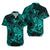 Leo Zodiac Polynesian Hawaiian Shirt Unique Style - Turquoise LT8 - Polynesian Pride