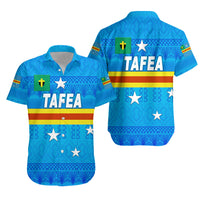 Tafea Province Hawaiian Shirt Vanuatu Pattern Traditional Style LT8 Unisex Blue - Polynesian Pride