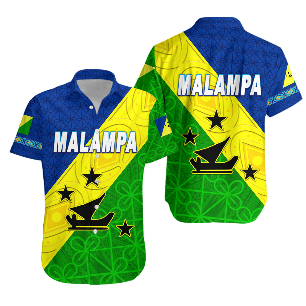 Malampa Province Hawaiian Shirt Vanuatu Pattern Unique Style LT8 Unisex Blue - Polynesian Pride