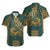 Kakau Hawaiian Polynesian Couples Matching Outfits Combo Long Sleeve Dress And Hawaiian Shirt LT6 - Polynesian Pride