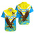 Papua New Guinea Mount Hagen Eagles Hawaiian Shirt Wamp Nga Rugby - Blue LT8 Unisex Blue - Polynesian Pride